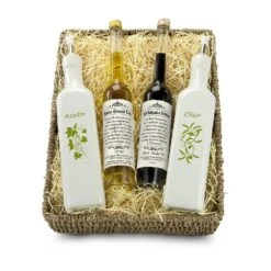 Essig-Ölspender Im Korb