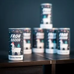 FrohSecco – Edition Nikolama – 6x Prickelnder Weihnachtsgruß -Snack Verkäufe 2024 2K714 Froh Secco Nikolama 7 71952