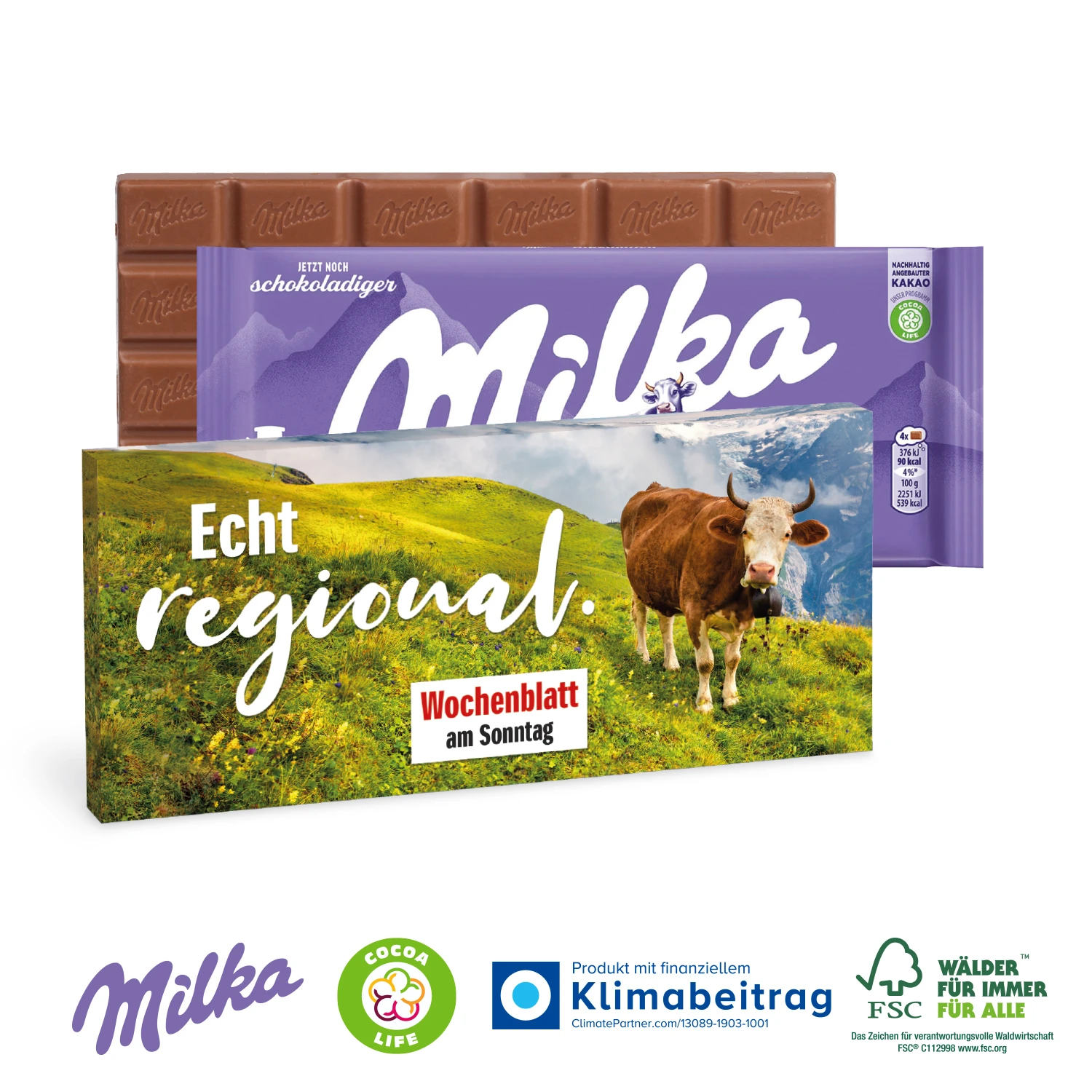 Schokolade Von Milka, 100g 1 Schokolade Von Milka, 100g