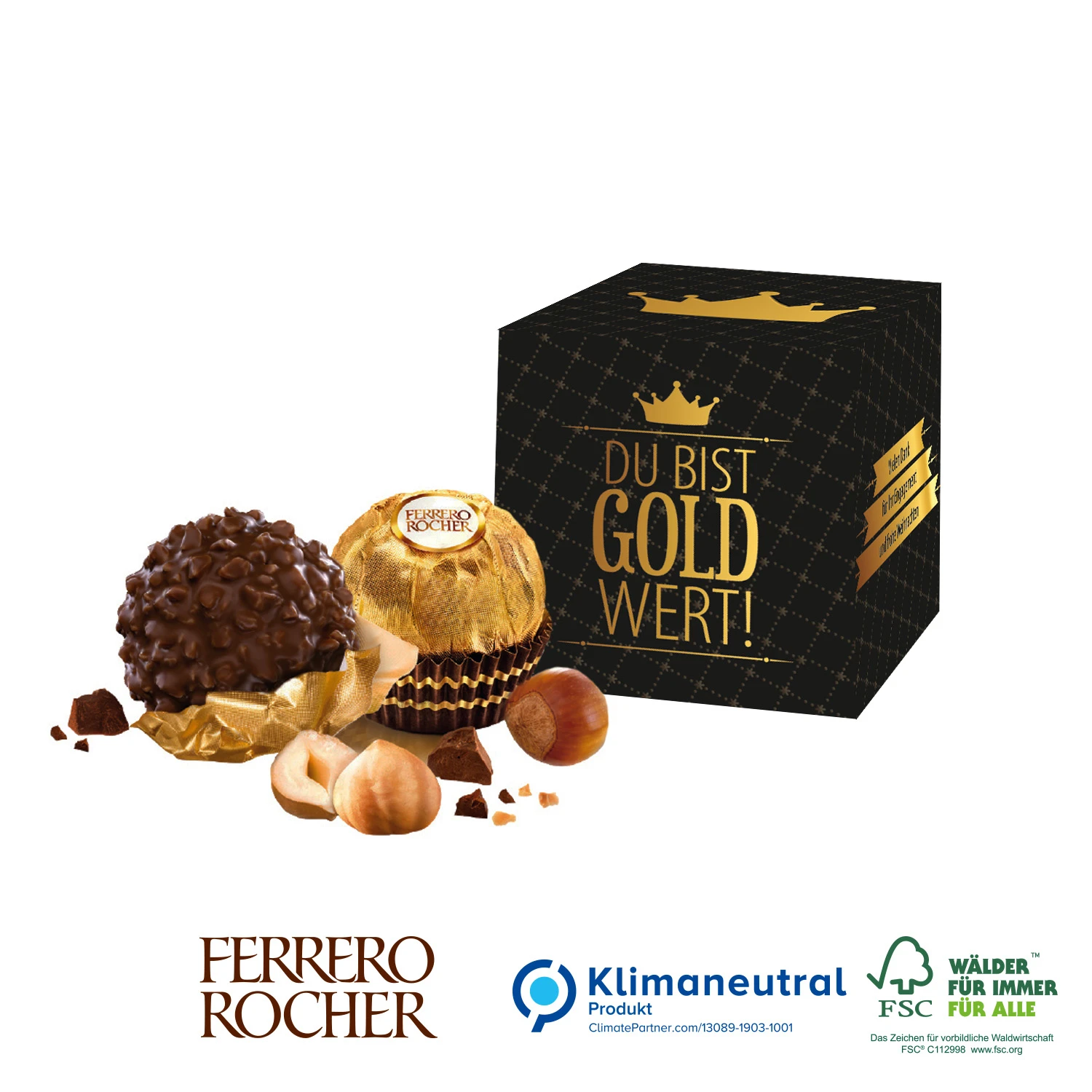 Du Bist Gold Wert Würfel - Rocher Christmas 3 Du Bist Gold Wert Würfel - Rocher Christmas – Bild 3