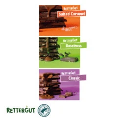 RETTERGUT Mixschokolade, 80 G -Snack Verkäufe 2024 91071 RETTERGUT Mixschokolade 80g Fuellung 82556