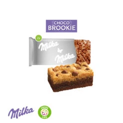 Milka Mini Schoko-Kuchen „Choco Brookie“ 8 Milka Mini Schoko-Kuchen „Choco Brookie“ -Snack Verkäufe 2024 91158 Milka Mini Schoko Kuchen Choco Brookie Fuellung 85520
