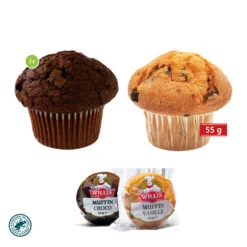 Muffin Maxi Im Werbewürfel Mit Herzausstanzung -Snack Verkäufe 2024 91482 Muffin Maxi Werbe Wuerfel Herzausstanzung Fuellung 88016