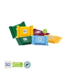 Werbewürfel Mit Süßer Füllung - Ritter SPORT -Snack Verkäufe 2024 91487 Werbewuerfel Ritter SPORT Schokotaefelchen Fuellung 72472