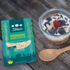 Lunchbox "Frühdurchstarter" - Porridge -Snack Verkäufe 2024 Ambiente 3Bears Fruehdurchstarter 1200x1200 93045