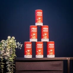 FrohSecco – Edition Rudi – 6x Prickelnder Weihnachtsgruß -Snack Verkäufe 2024 Froh Secco Rudi 3 72062
