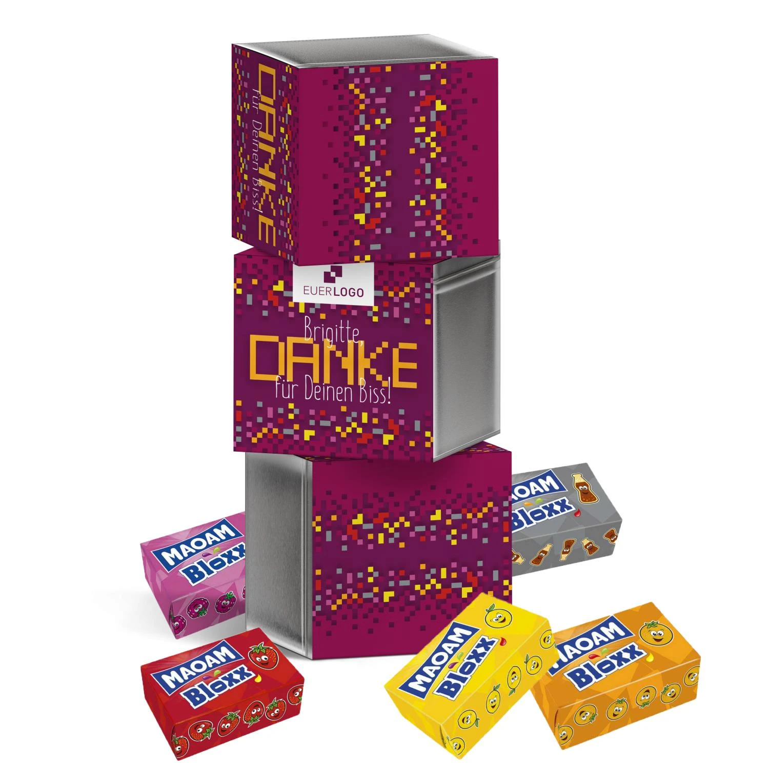 Geschenkdose - Maoam "Danke Für Deinen Biss" 2 Geschenkdose - Maoam "Danke Für Deinen Biss" – Bild 2