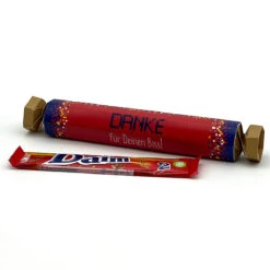 Geschenkverpackung "Danke Für Deinen Biss" - Daim -Snack Verkäufe 2024 Photoshooting Bonbon Daim Danke Biss Freisteller 97920