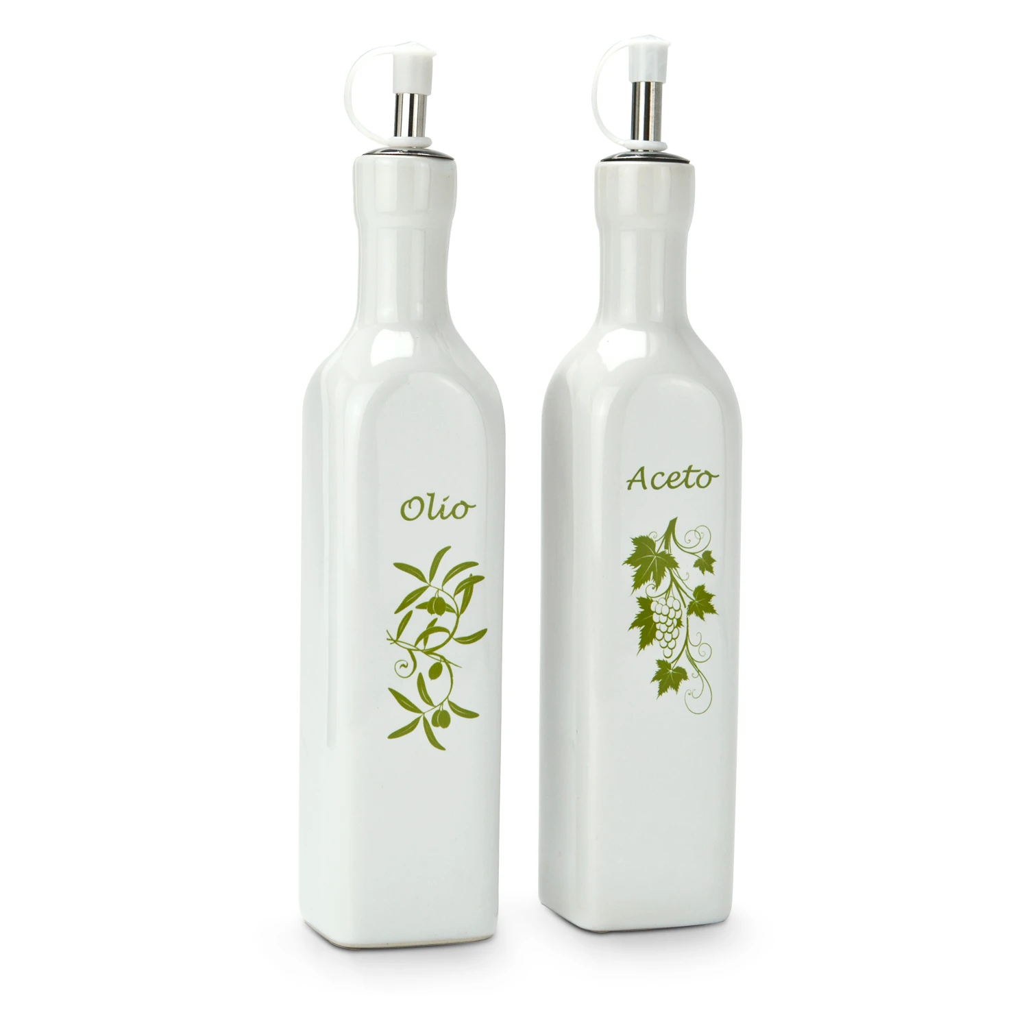 Essig-Ölspender Im Korb 2 Essig-Ölspender Im Korb – Bild 2