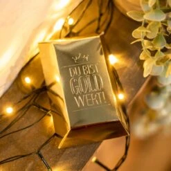 Du Bist Gold Wert Goldbarren XL - Lindor -Snack Verkäufe 2024 WP12954 Du bist Gold wert Barren XL 8 72192