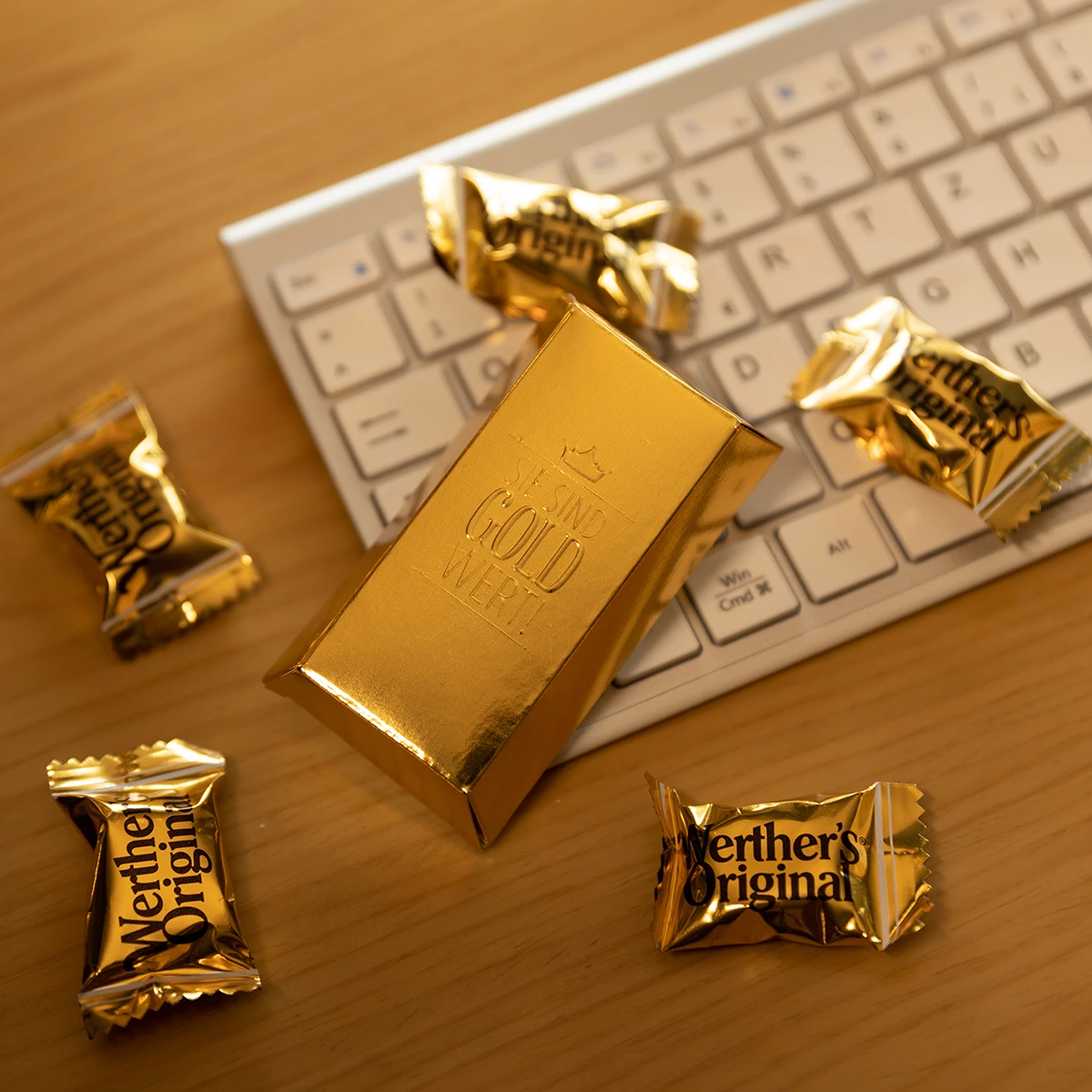Goldbarren - Sie-Version - Werther's 1 Goldbarren - Sie-Version - Werther's