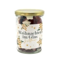 Weihnachten Im Glas - Zimtsterne -Snack Verkäufe 2024 WP13124 Weihnachten im Glas Zimtsterne 3 95581