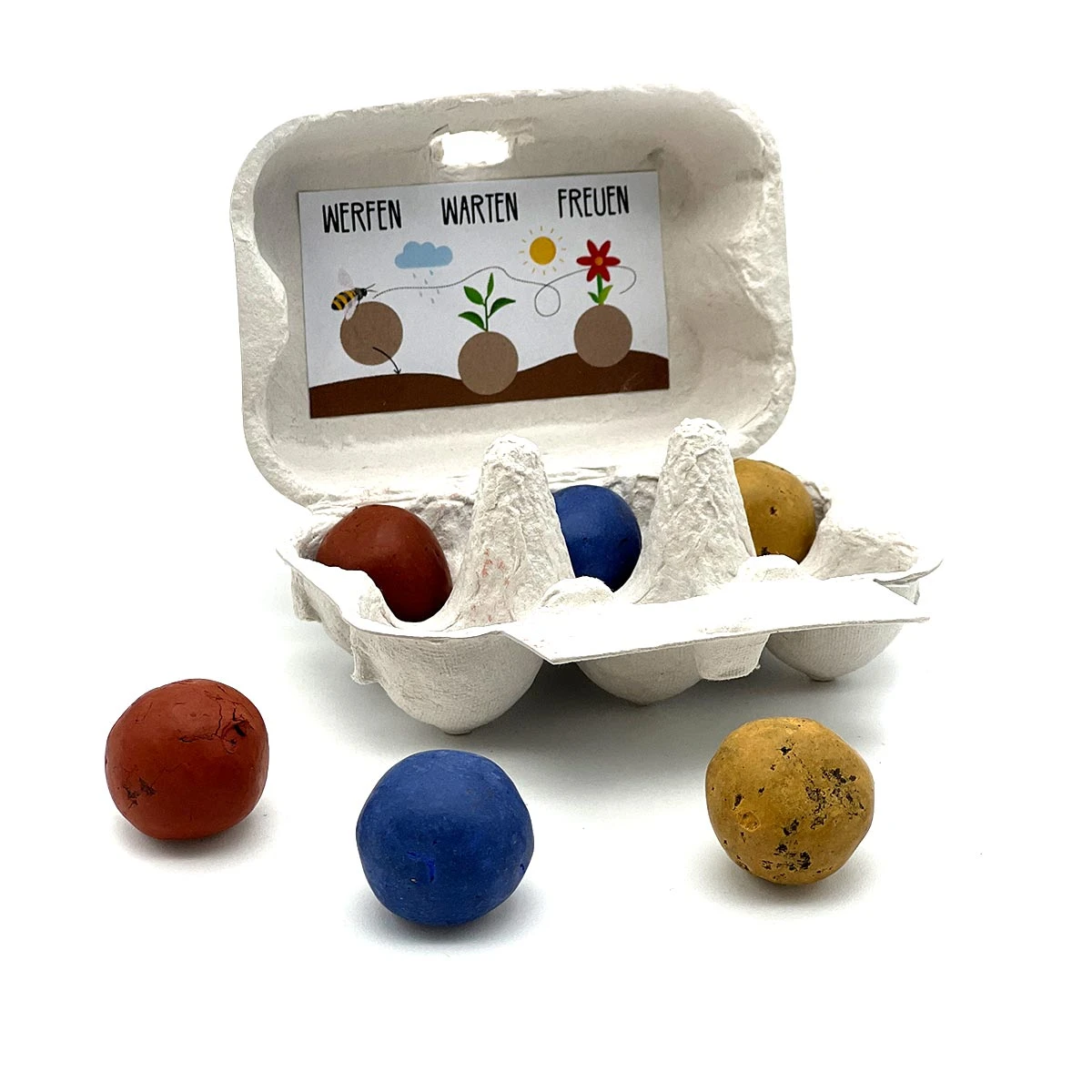 Zusammen Wachsen - Saatbomben Sixpack 2 Zusammen Wachsen - Saatbomben Sixpack – Bild 2