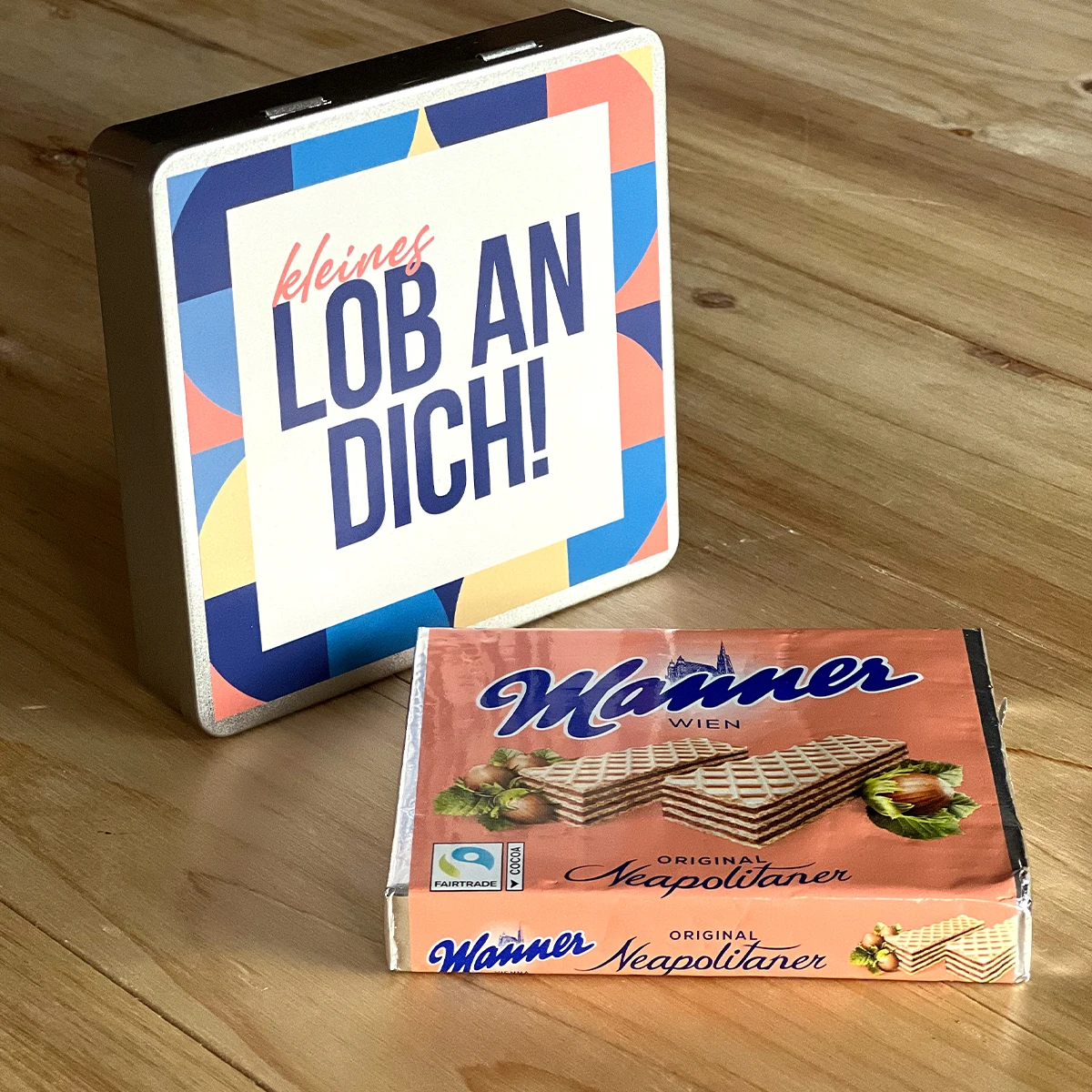 Geschenkdose "Kleines Lob An Dich" - Manner 1 Geschenkdose "Kleines Lob An Dich" - Manner