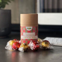 Weihnachtssäckchen "Fröhliche Weihnachten" -Snack Verkäufe 2024 WP13335 Prasenthulse Frohliche Weihnachten 1 93571