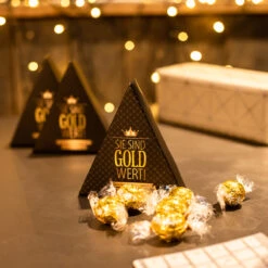 Sie Sind Gold Wert – Lindt Pyramide - Xmas
