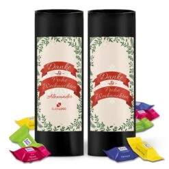 Geschenkhülse "Danke" - Ritter Sport 9 Geschenkhülse "Danke" - Ritter Sport -Snack Verkäufe 2024 mockup verpackung 2dosen danke froheweihnachten 89609