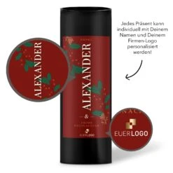 Großes DANKESCHÖN - Lindt Xmas -Snack Verkäufe 2024 mockup verpackung einzeln Lupe 1 41733