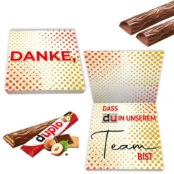 Danke, Dass Du Im Team Bist - 10er Ferrero Duplo -Snack Verkäufe 2024 montage DUplo 10er 1 79413