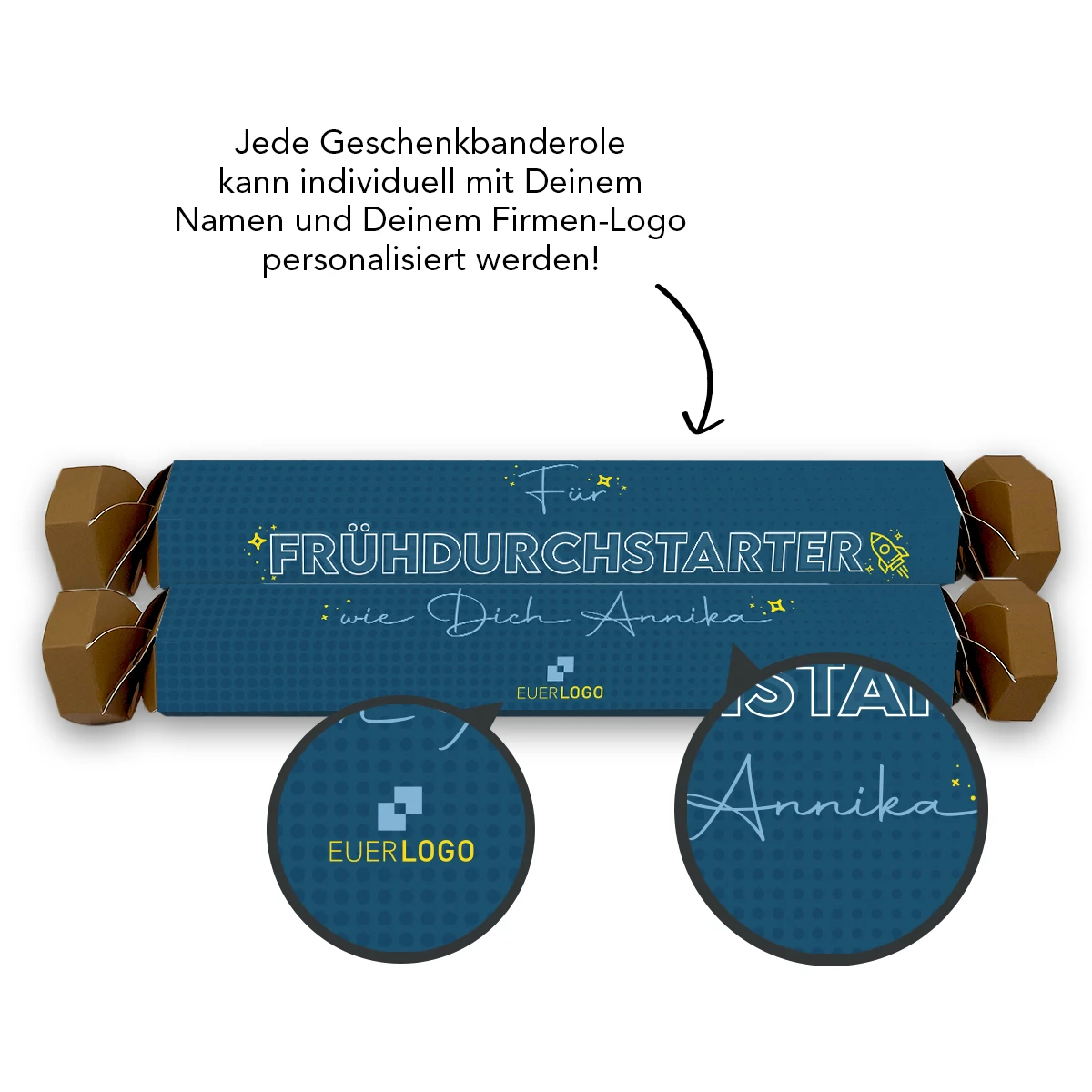 Geschenkverpackung "Frühdurchstarter" - Share – Bild 3