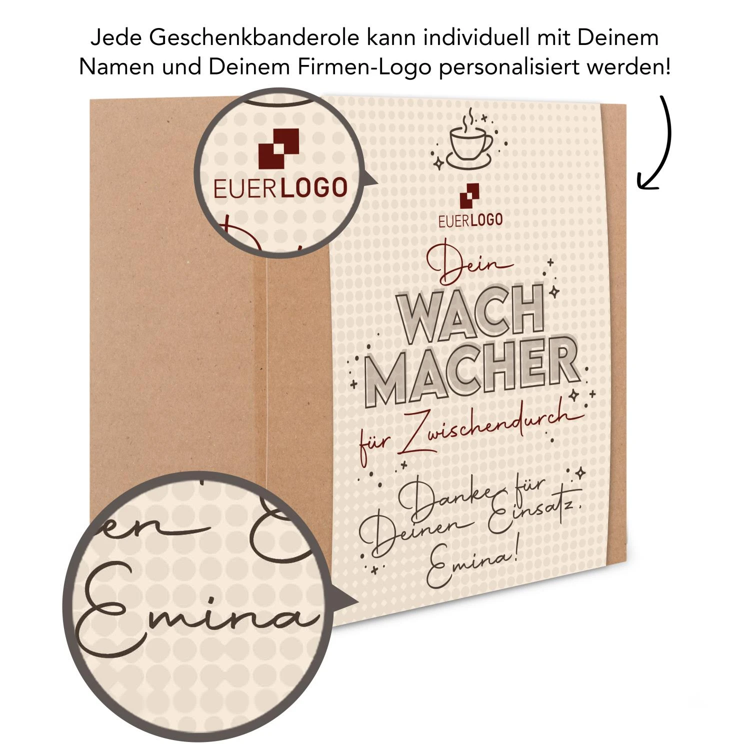 Geschenkset "Dein Wachmacher" 2 Geschenkset "Dein Wachmacher" – Bild 2