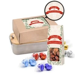 Lunchbox (Natur) - Gefüllt