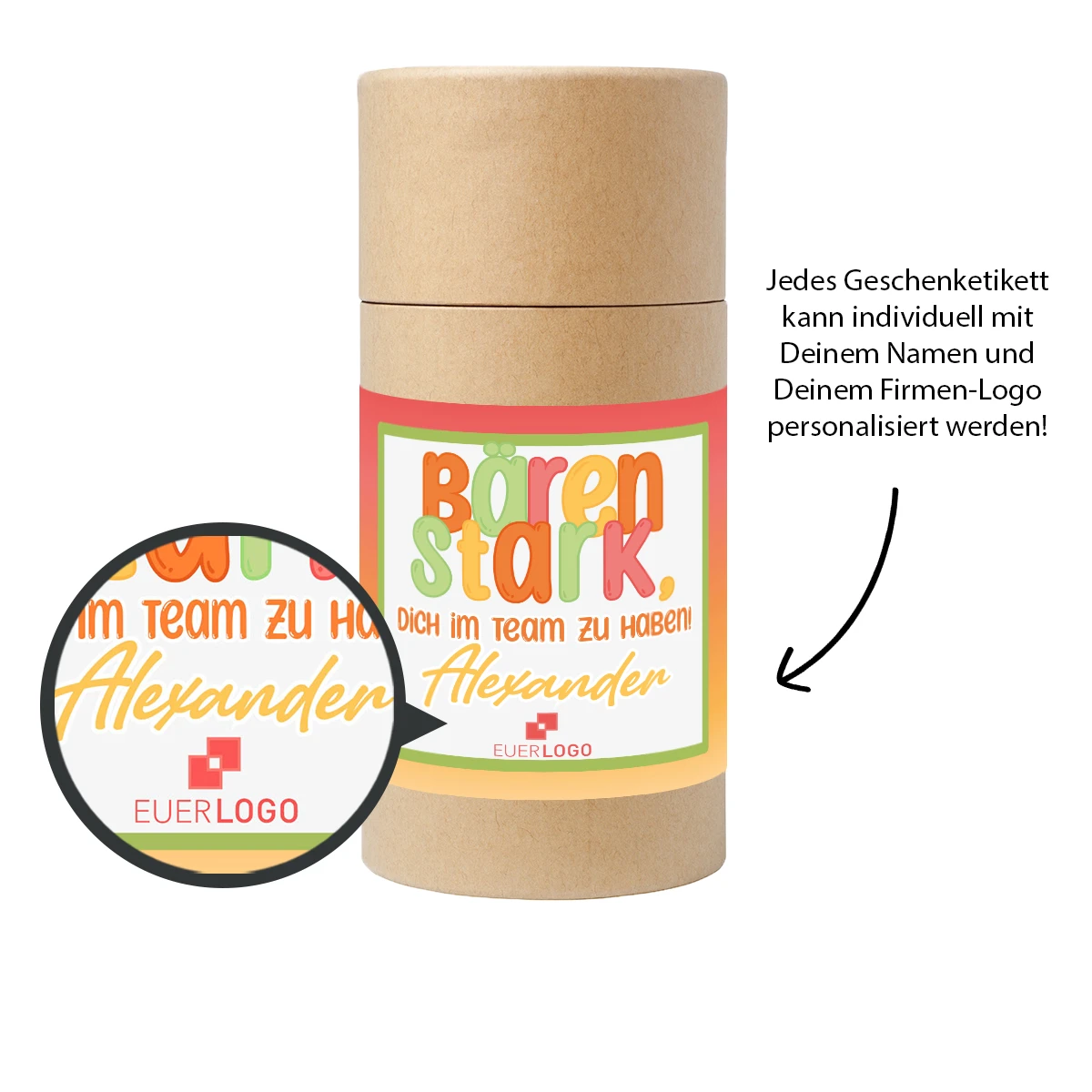 Präsenthülse "Bärenstark" - Haribo Goldbären 3 Präsenthülse "Bärenstark" - Haribo Goldbären – Bild 3