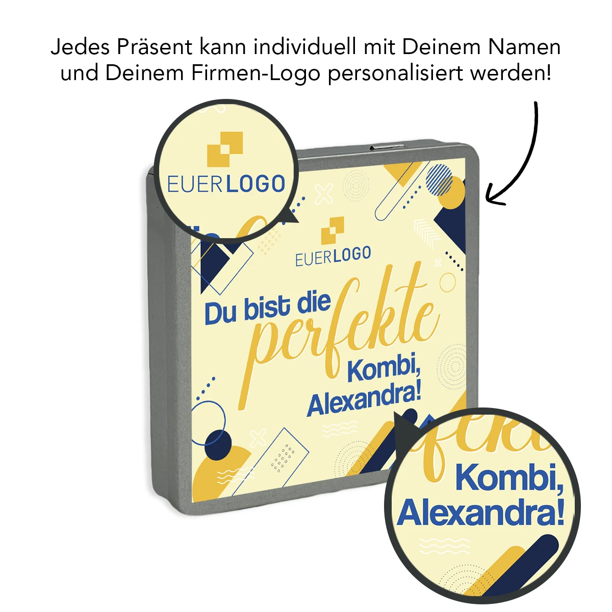 Geschenkdose "Perfekte Kombi" - Pick Up – Bild 3