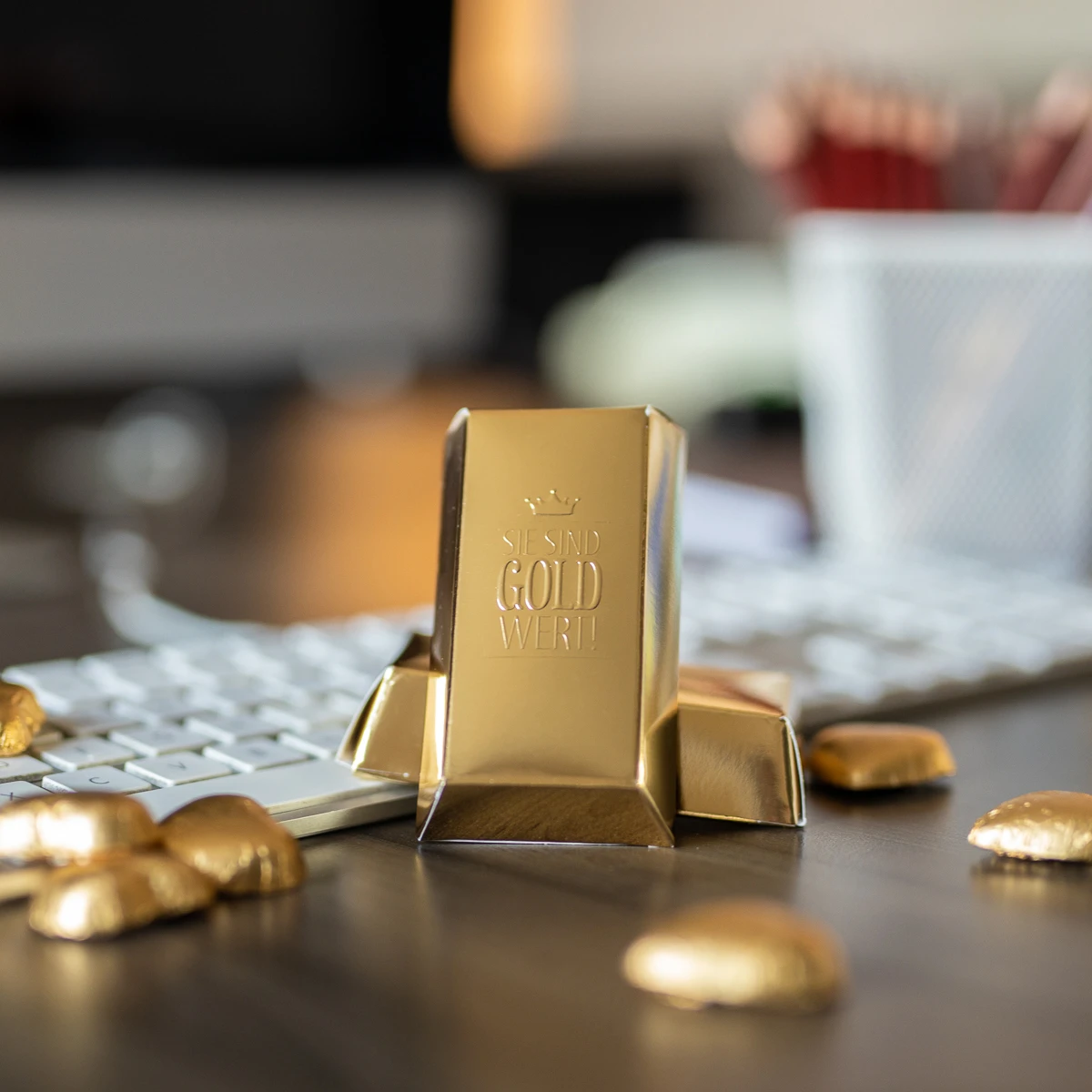 Sie Sind Gold Wert – Lindt Goldbarren 1 Sie Sind Gold Wert – Lindt Goldbarren